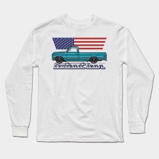 69-72 teal truck Long Sleeve T-Shirt